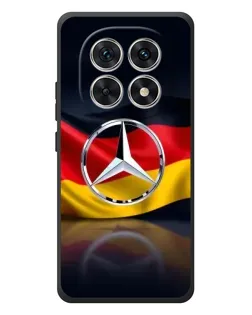 Чехол для Xiaomi Poco M8 с картинкой «Mercedes — флаг Германии»