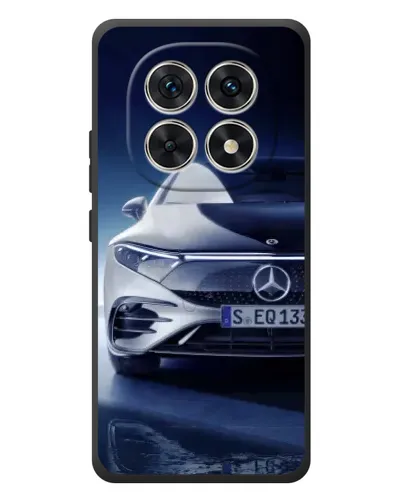 Чехол для Xiaomi Poco M8 с картинкой «Mercedes EQ — будущее»