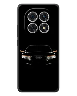 Чехол для Xiaomi Poco M8 с картинкой «Audi — ночной контур»