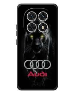 Чехол для Xiaomi Poco M8 с картинкой «Пантера и Audi»