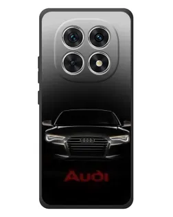 Чехол для Xiaomi Poco M8 с картинкой «Audi — градиентный контур»