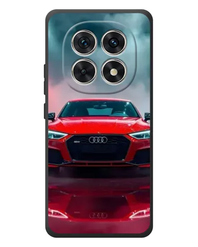 Чехол для Xiaomi Poco M8 с картинкой «Audi RS — красный стиль» Чехол для Xiaomi Poco M8 с картинкой «Audi RS — красный стиль»