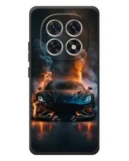 Чехол для Xiaomi Poco M8 с картинкой «Lamborghini дымная эстетика»