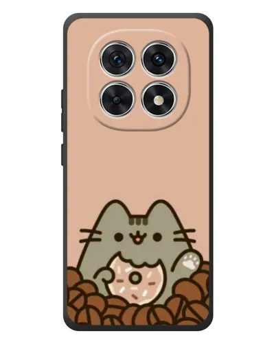 Чехол для Xiaomi Poco M8 с картинкой «Кофейный Пушин»