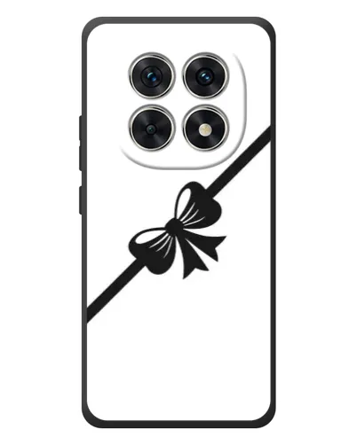Чехол для Xiaomi Poco M8 с картинкой «Диагональный бант»