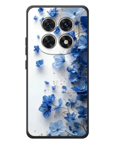 Чехол для Xiaomi Poco M8 с картинкой «Голубой цветочный каскад» Чехол для Xiaomi Poco M8 с картинкой «Голубой цветочный каскад»