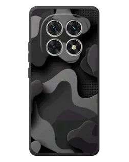 Чохол для Xiaomi Poco M8 з картинкою «Темний абстрактний камуфляж»