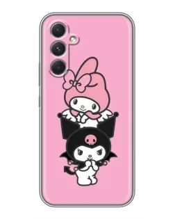Чехол для Xiaomi Poco M8s с картинкой «My Melody и Kuromi»