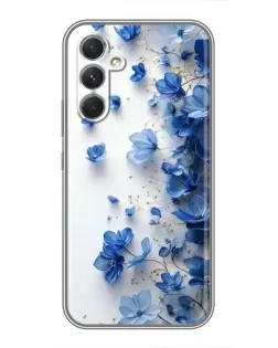 Чехол для Xiaomi Poco M8s с картинкой «Голубой цветочный каскад» Чехол для Xiaomi Poco M8s с картинкой «Голубой цветочный каскад»