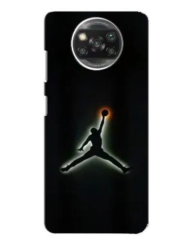 Чехол для Xiaomi POCO X3 Pro с картинкой «Jordan Gradient Logo»