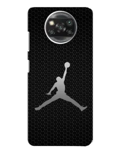 Чехол для Xiaomi POCO X3 Pro с картинкой «Jordan Dark Carbon»
