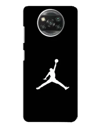 Чехол для Xiaomi POCO X3 Pro с картинкой «Jordan Silhouette»