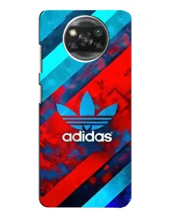 Чехол для Xiaomi POCO X3 Pro с картинкой «Абстракция Adidas»