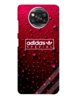 Чехол для Xiaomi POCO X3 Pro с картинкой «Adidas Gold Marble»