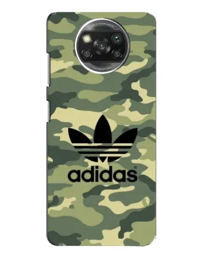 Чехол для Xiaomi POCO X3 Pro с картинкой «Милитари стиль Adidas» Чехол для Xiaomi POCO X3 Pro с картинкой «Милитари стиль Adidas»