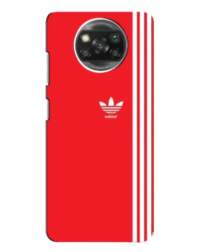 Чехол для Xiaomi POCO X3 Pro с картинкой «Красный минимализм Adidas» Чехол для Xiaomi POCO X3 Pro с картинкой «Красный минимализм Adidas»