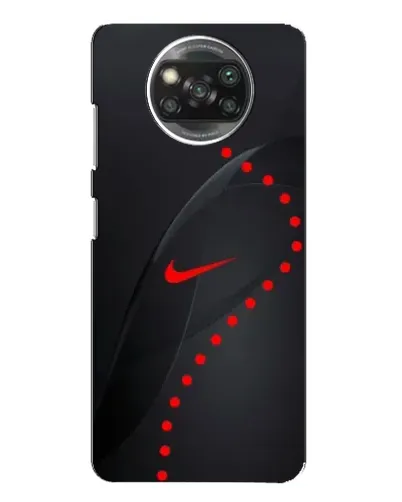 Чохол для Xiaomi POCO X3 Pro з картинкою «Абстрактний дизайн Nike»