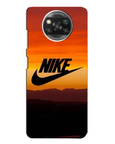 Чохол для Xiaomi POCO X3 Pro з картинкою «Nike — вечірній горизонт»