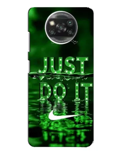 Чохол для Xiaomi POCO X3 Pro з картинкою «Зелений неоновий Nike»