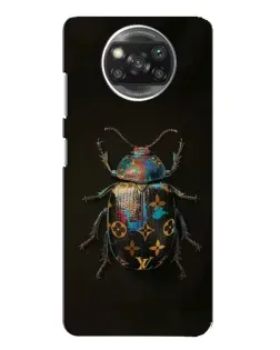 Чехол для Xiaomi POCO X3 Pro с картинкой «LV — мраморный принт»
