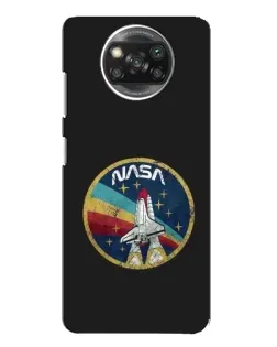 Чехол для Xiaomi POCO X3 Pro с картинкой «NASA — эмблема миссии» Чехол для Xiaomi POCO X3 Pro с картинкой «NASA — эмблема миссии»