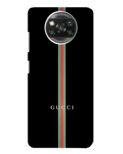 Чохол для Xiaomi POCO X3 Pro з картинкою «Gucci — строга лінія»