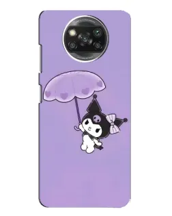 Чехол для Xiaomi POCO X3 Pro с картинкой «Kuromi с зонтиком» Чехол для Xiaomi POCO X3 Pro с картинкой «Kuromi с зонтиком»