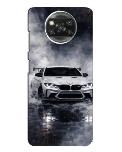 Чехол для Xiaomi POCO X3 Pro с картинкой «BMW сквозь туман» Чехол для Xiaomi POCO X3 Pro с картинкой «BMW сквозь туман»