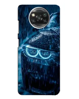 Чохол для Xiaomi POCO X3 Pro з картинкою «BMW під дощем»