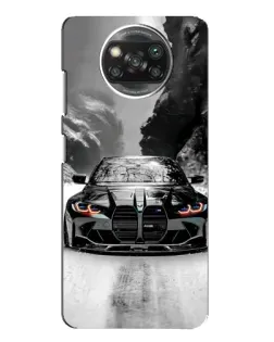 Чохол для Xiaomi POCO X3 Pro з картинкою «BMW — акварельний дрифт»