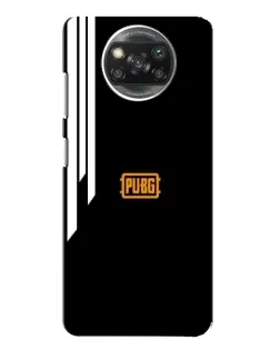 Чохол для Xiaomi POCO X3 Pro з картинкою «PUBG — вертикальні лінії»