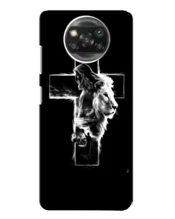 Чохол для Xiaomi POCO X3 Pro з картинкою «Сяючий хрест Jesus»