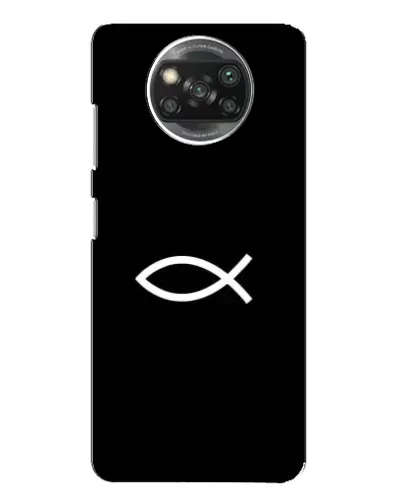 Чохол для Xiaomi POCO X3 Pro з картинкою «Символ риби Jesus» Чохол для Xiaomi POCO X3 Pro з картинкою «Символ риби Jesus»