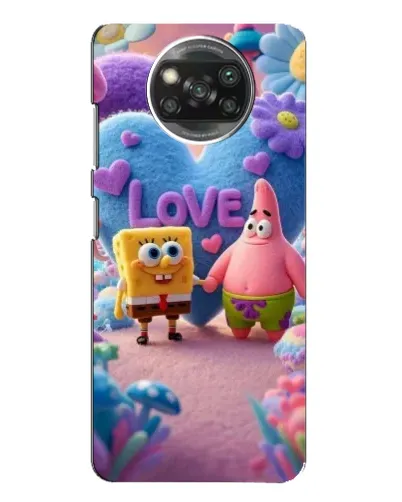 Чехол для Xiaomi POCO X3 Pro с картинкой «Губка Боб Патрик» Чехол для Xiaomi POCO X3 Pro с картинкой «Губка Боб Патрик»