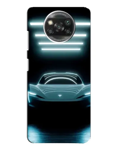Чохол для Xiaomi POCO X3 Pro з картинкою «Tesla в неоні» Чохол для Xiaomi POCO X3 Pro з картинкою «Tesla в неоні»