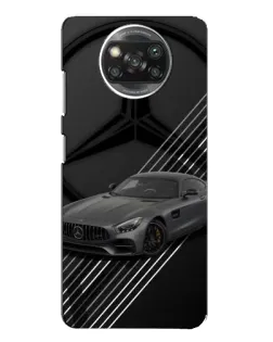 Чохол для Xiaomi POCO X3 Pro з картинкою «Mercedes AMG — графіка»