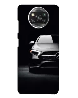 Чохол для Xiaomi POCO X3 Pro з картинкою «Світло фар Mercedes»