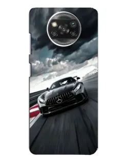 Чохол для Xiaomi POCO X3 Pro з картинкою «Гоночний Mercedes AMG»