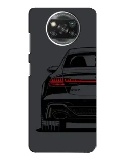 Чохол для Xiaomi POCO X3 Pro з картинкою «Задня частина Audi — арт»