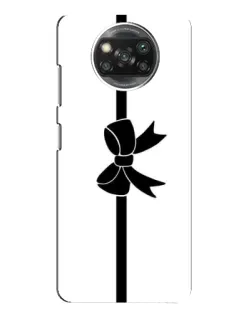 Чехол для Xiaomi POCO X3 Pro с картинкой «Вертикальный бант»