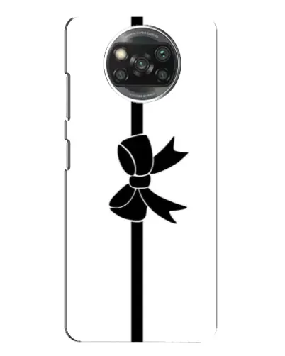 Чехол для Xiaomi POCO X3 Pro с картинкой «Вертикальный бант» Чехол для Xiaomi POCO X3 Pro с картинкой «Вертикальный бант»
