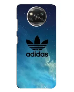 Чехол для Xiaomi POCO X3 с картинкой «Adidas Stone Logo»