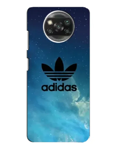 Чехол для Xiaomi POCO X3 с картинкой «Adidas Stone Logo»
