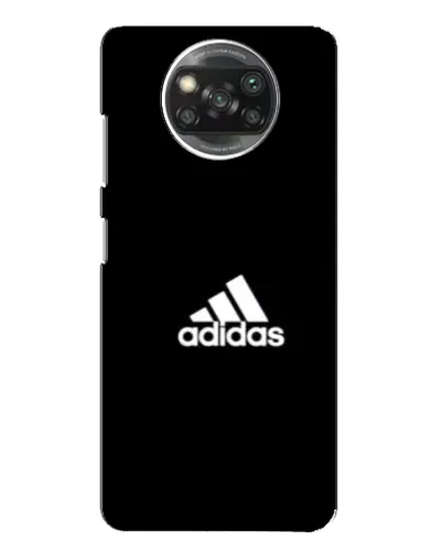Чехол для Xiaomi POCO X3 с картинкой «Adidas Red Style»