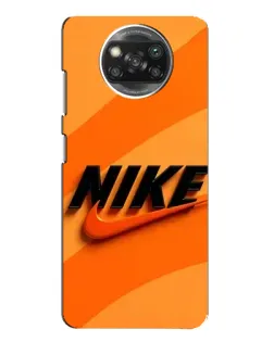 Чохол для Xiaomi POCO X3 з картинкою «Помаранчевий драйв Nike» Чохол для Xiaomi POCO X3 з картинкою «Помаранчевий драйв Nike»