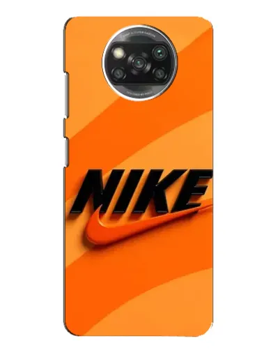 Чохол для Xiaomi POCO X3 з картинкою «Помаранчевий драйв Nike»