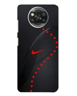 Чохол для Xiaomi POCO X3 з картинкою «Абстрактний дизайн Nike»