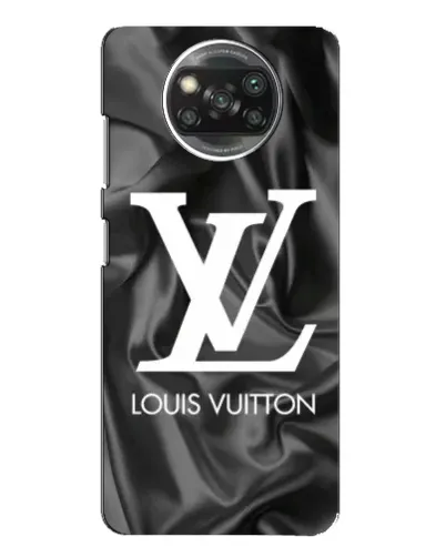 Чехол для Xiaomi POCO X3 с картинкой «Шелковый Louis Vuitton»