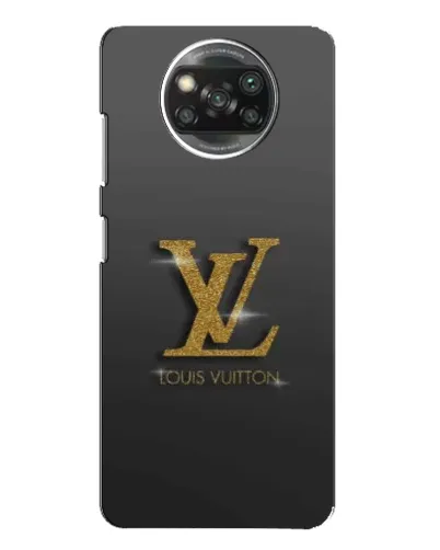 Чехол для Xiaomi POCO X3 с картинкой «Градиент Louis Vuitton»