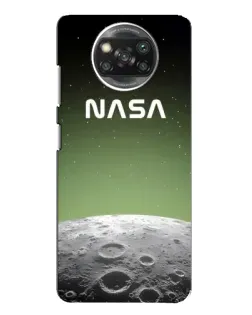 Чохол для Xiaomi POCO X3 з картинкою «NASA — місячний градієнт»